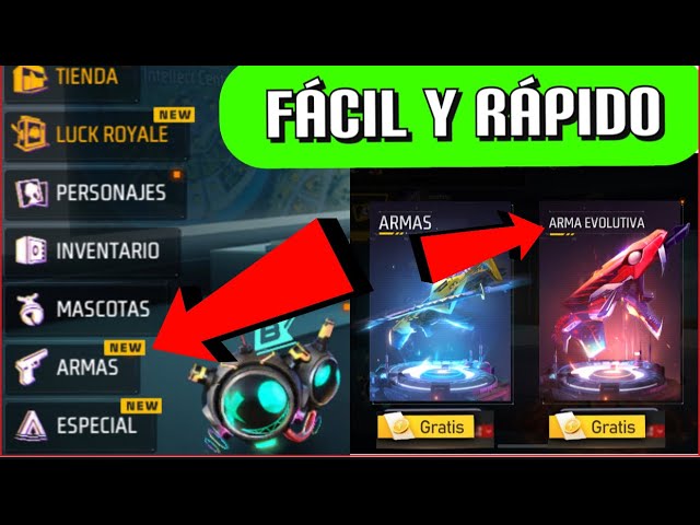 cual es la mejor arma evolutiva en free fire guia definitiva para dominar el juego