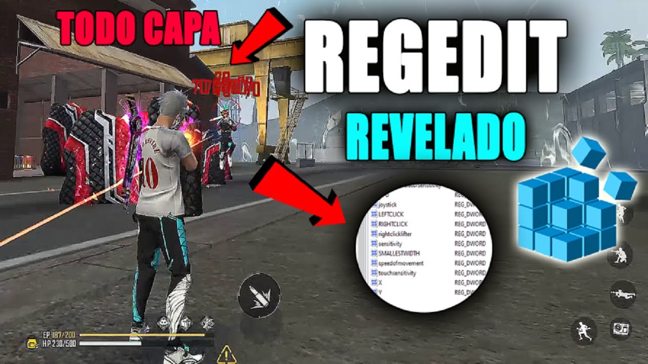 guia completa sobre que es el regedit en free fire como se utiliza en el juego del pase elite para mejorar tu experiencia de juego