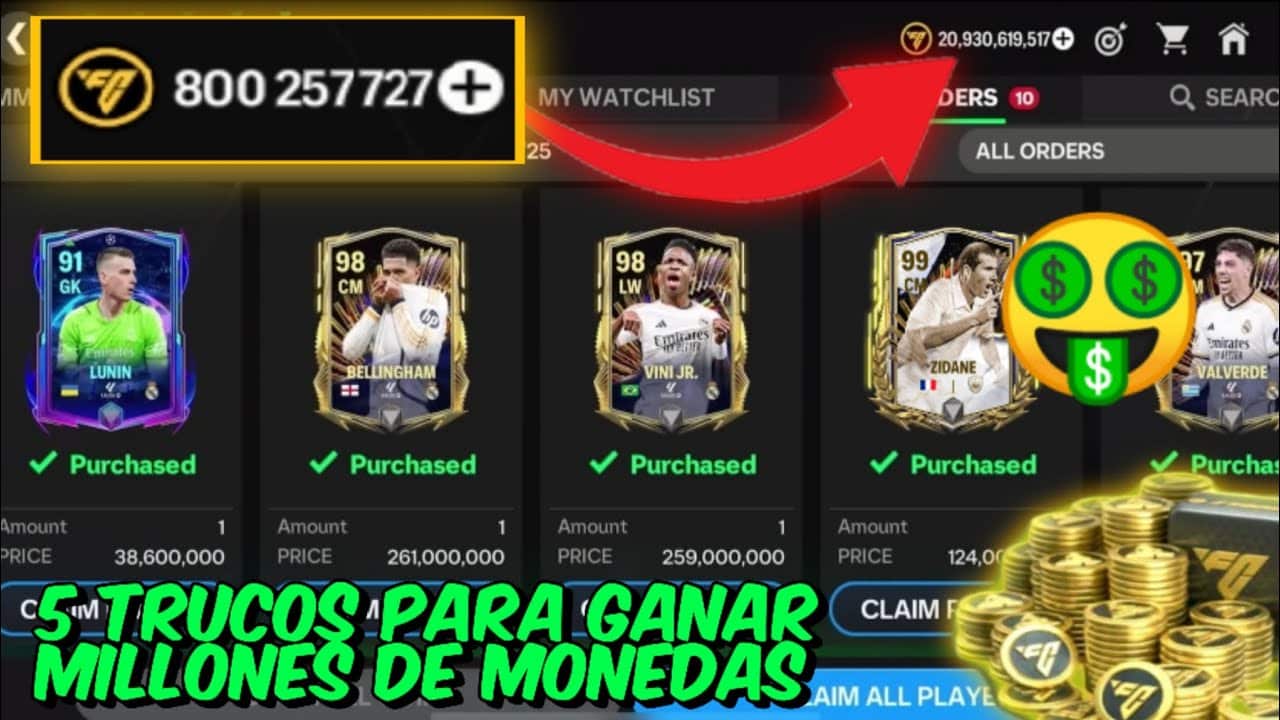 Cómo conseguir monedas en FC Mobile desde el inicio