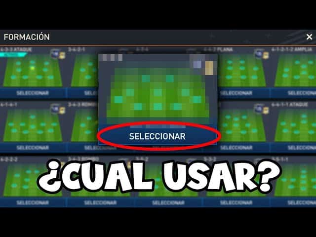 Cómo elegir la mejor formación según tu plantilla en FC Mobile