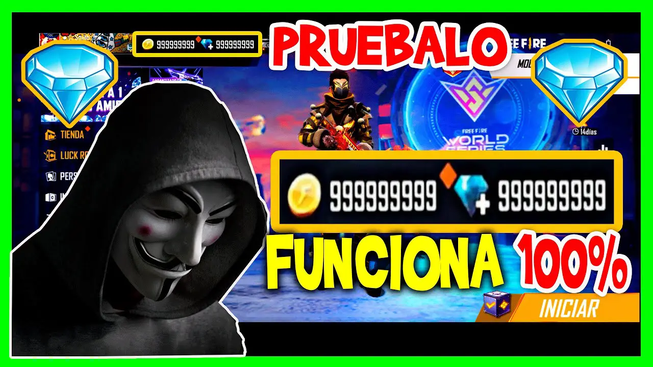como conseguir diamantes ilimitados en free fire